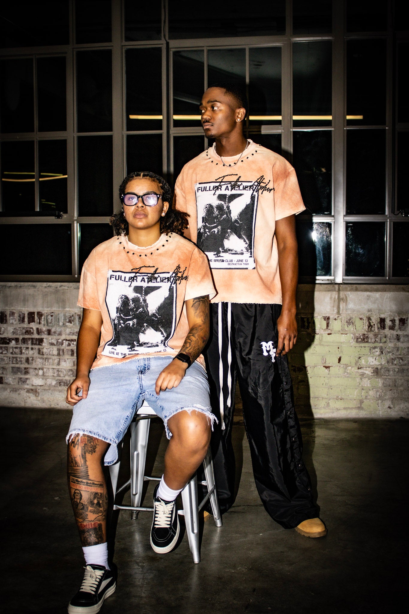 HEADLINER TEE (Washed Cream)